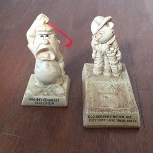 Golf what nots decor